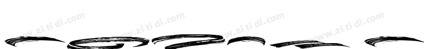 Black Bruno Swash字体转换